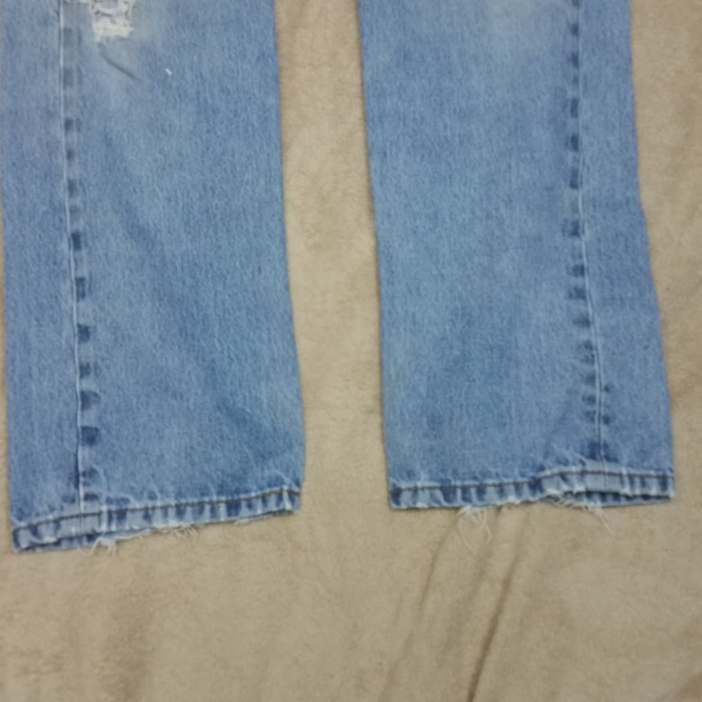 Distressed jeans Levi's Men Relaxed 33x32 - Picture 4 of 8